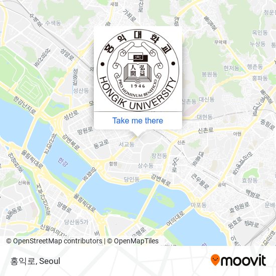 홍익로 map