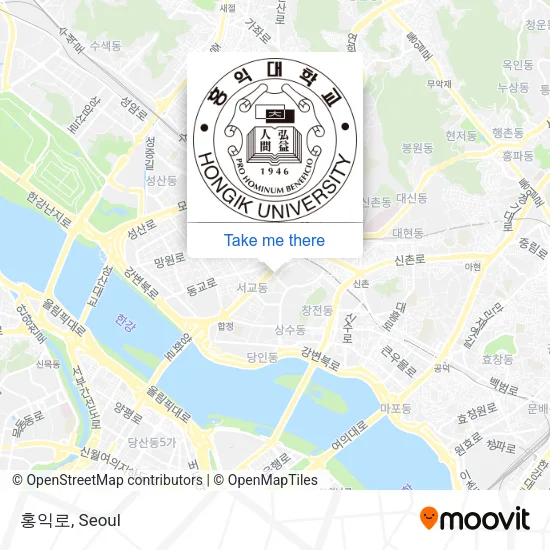 홍익로 map