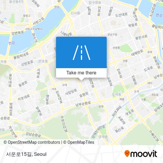 서운로15길 map