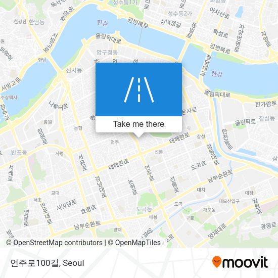 언주로100길 map