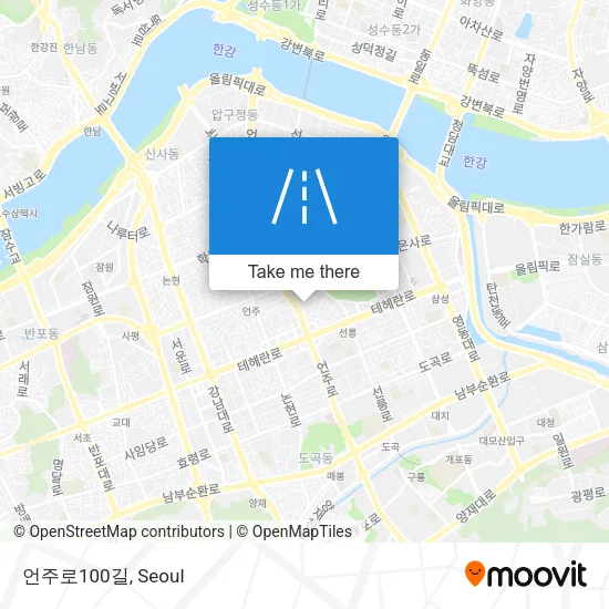언주로100길 map