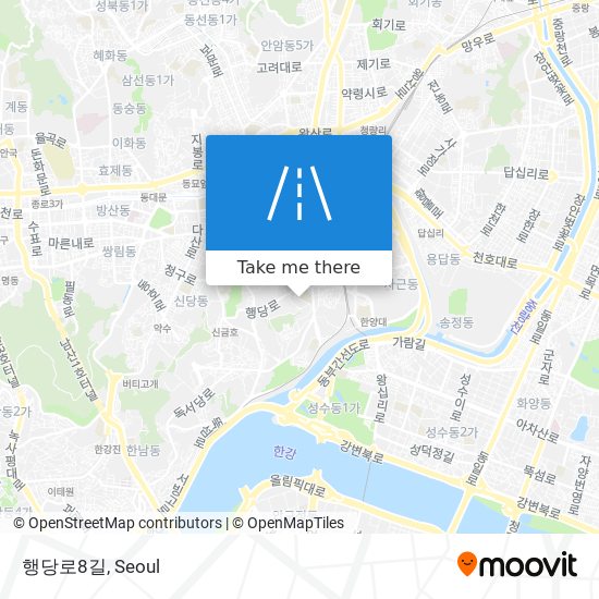 행당로8길 map