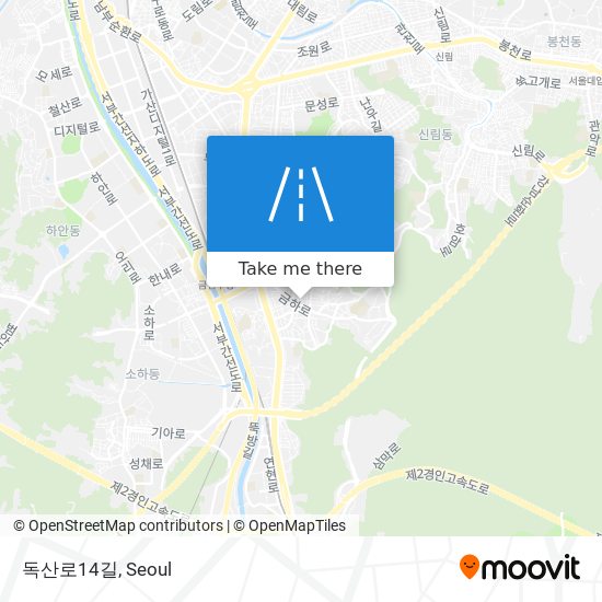 독산로14길 map