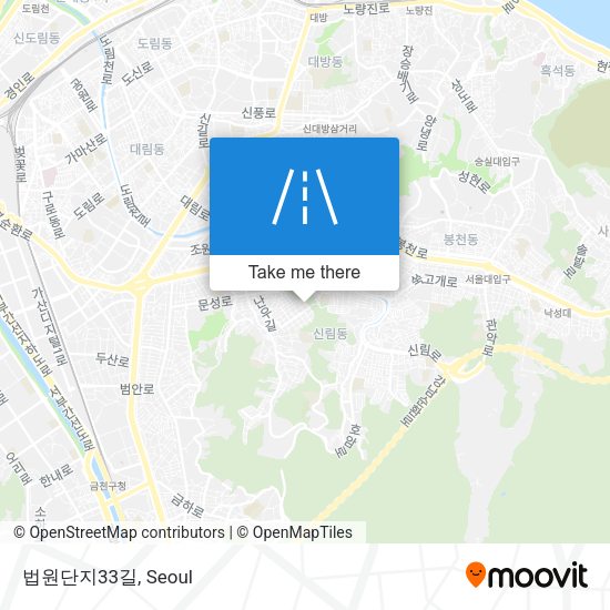 법원단지33길 map