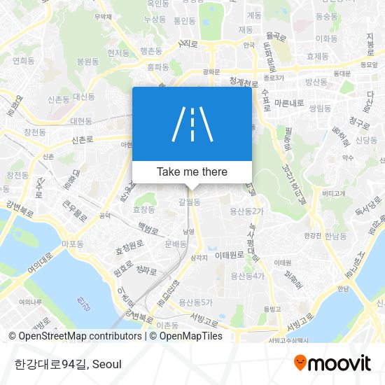 한강대로94길 map