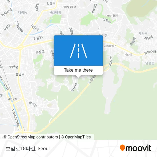 호암로18다길 map