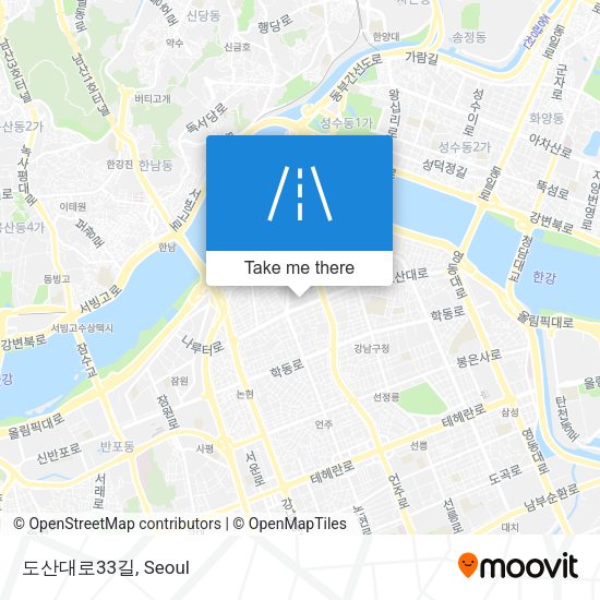 도산대로33길 map
