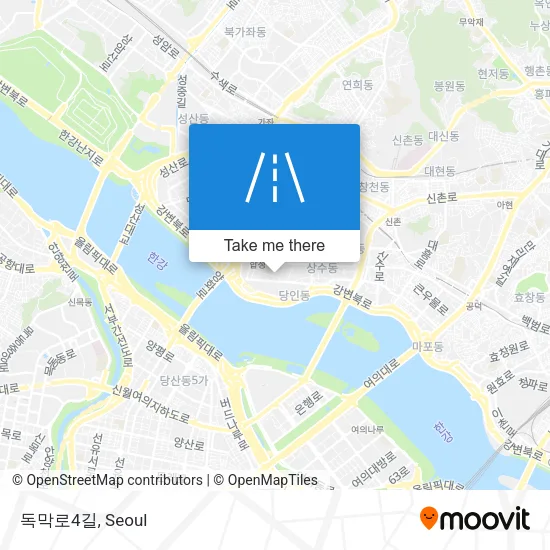 독막로4길 map