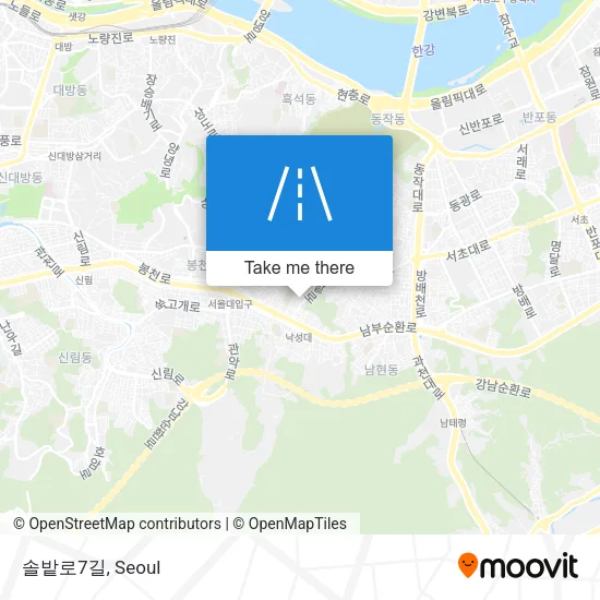 솔밭로7길 map