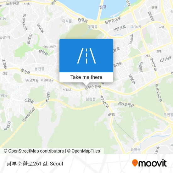 남부순환로261길 map