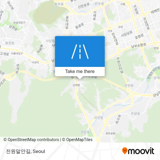 전원말안길 map