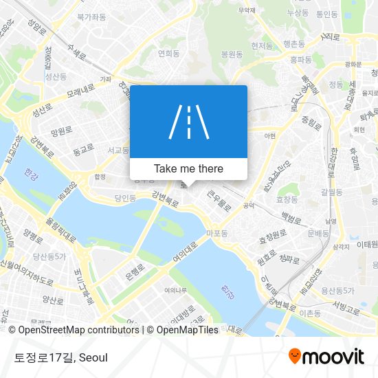 토정로17길 map