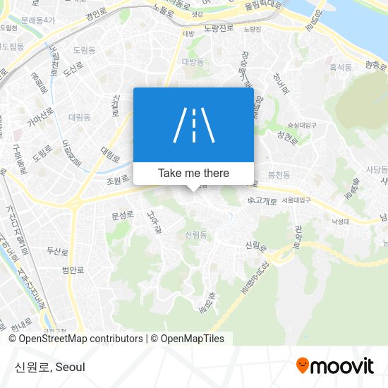 신원로 map