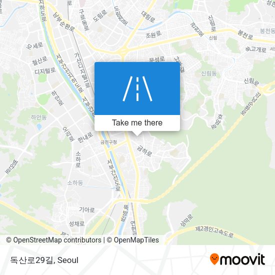 독산로29길 map
