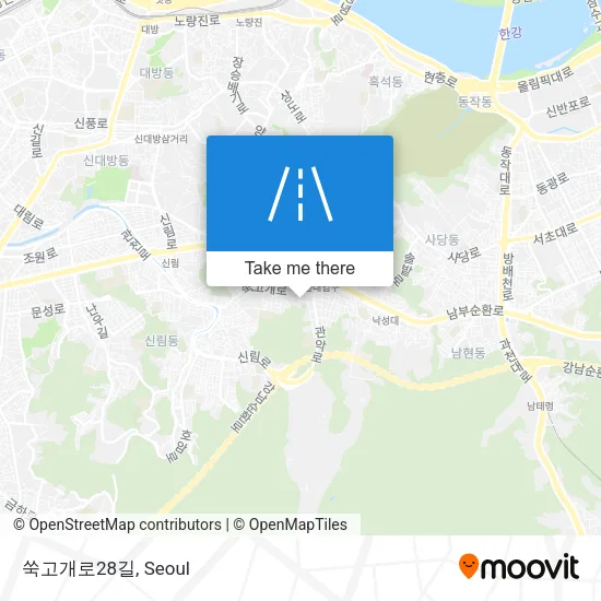 쑥고개로28길 map