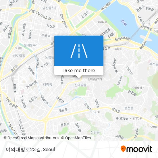 여의대방로23길 map