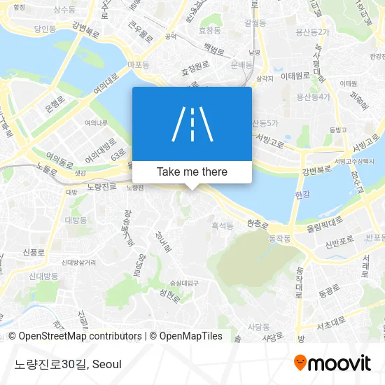 노량진로30길 map