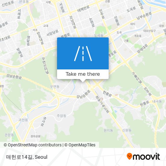 매헌로14길 map