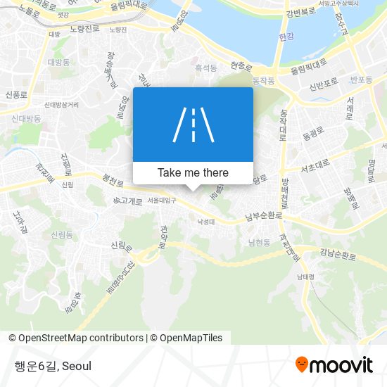 행운6길 map