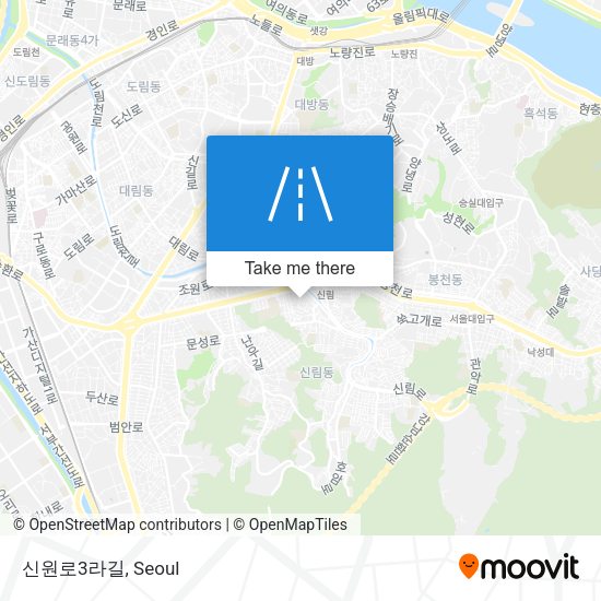 신원로3라길 map