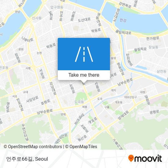 언주로66길 map