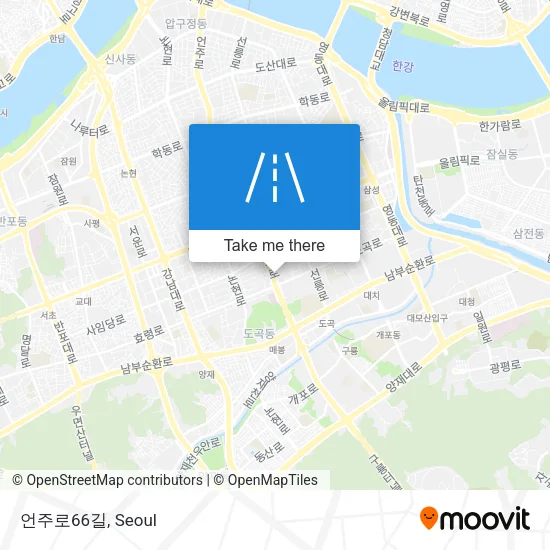 언주로66길 map