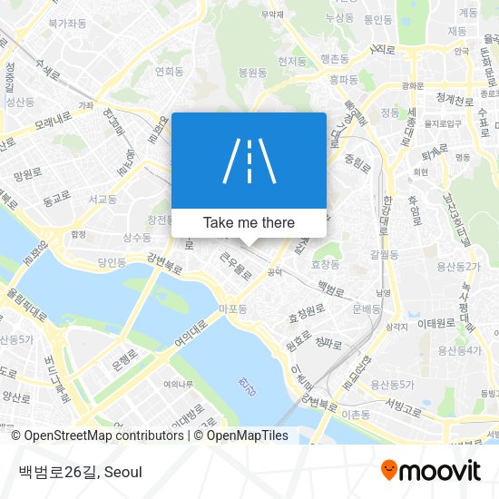 백범로26길 map