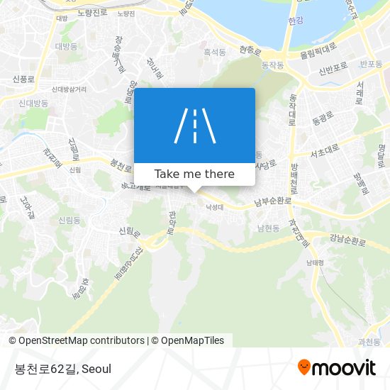 봉천로62길 map