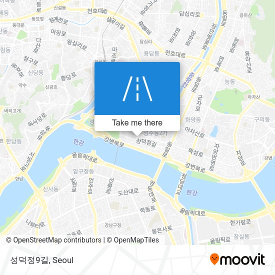 성덕정9길 map