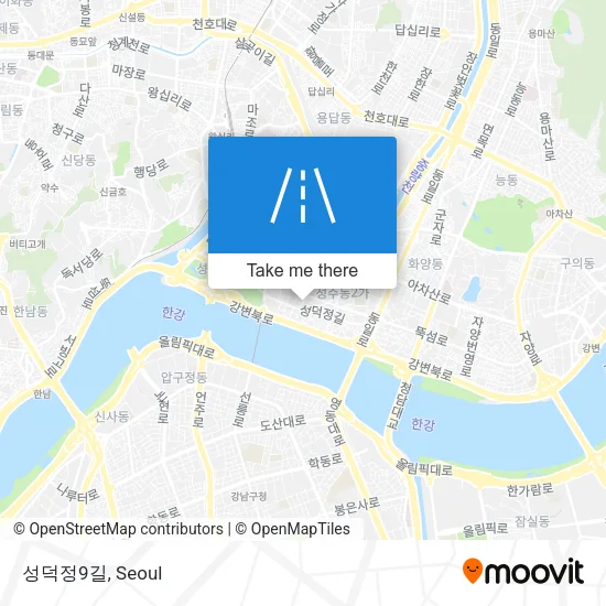성덕정9길 map