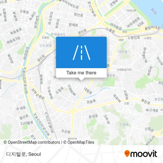 디지털로 map