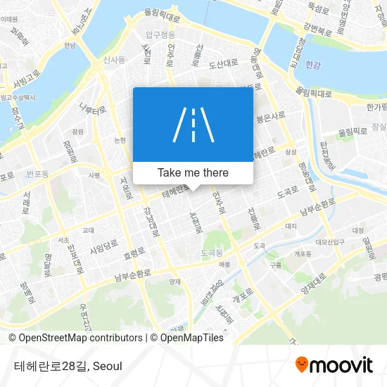 테헤란로28길 map