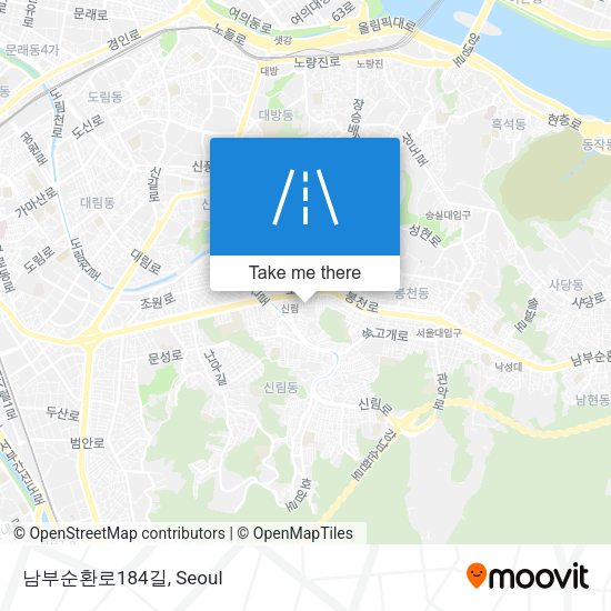 남부순환로184길 map