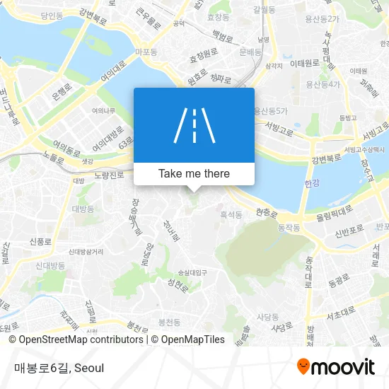 매봉로6길 map