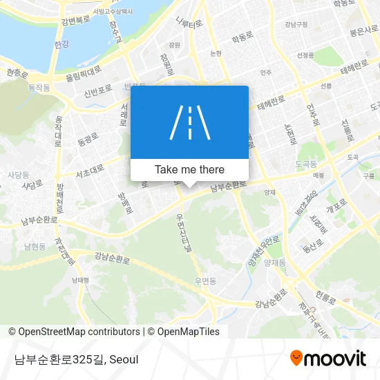남부순환로325길 map