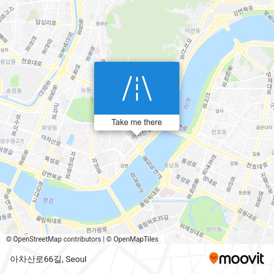아차산로66길 map