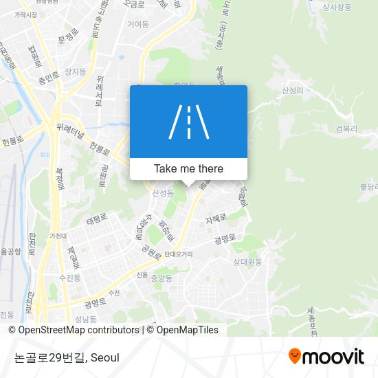 논골로29번길 map