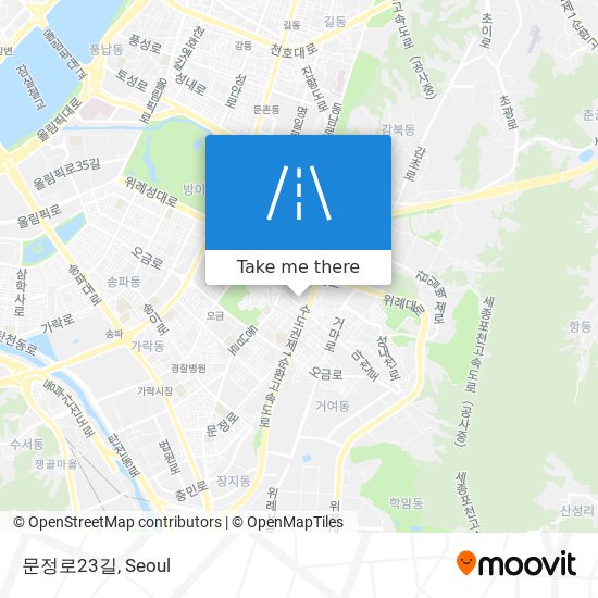 문정로23길 map