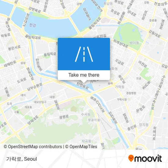 가락로 map