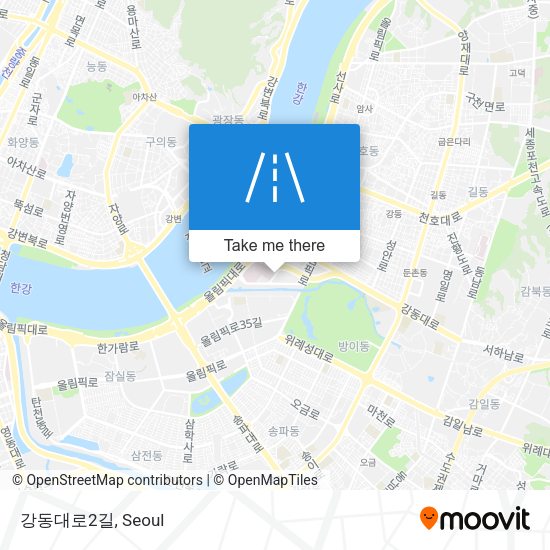 강동대로2길 map