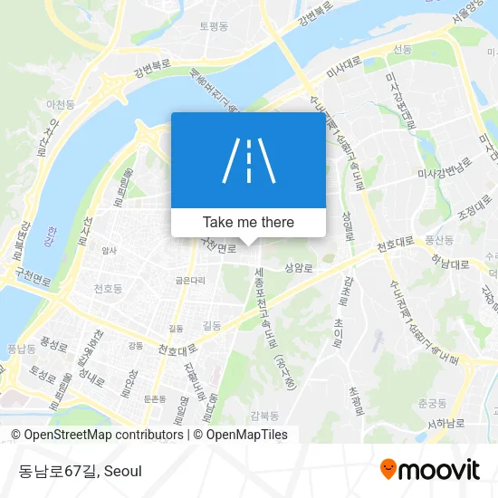 동남로67길 map