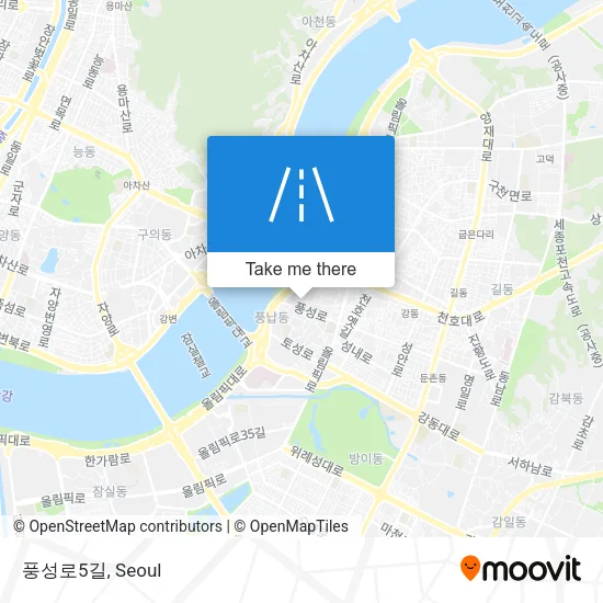 풍성로5길 map
