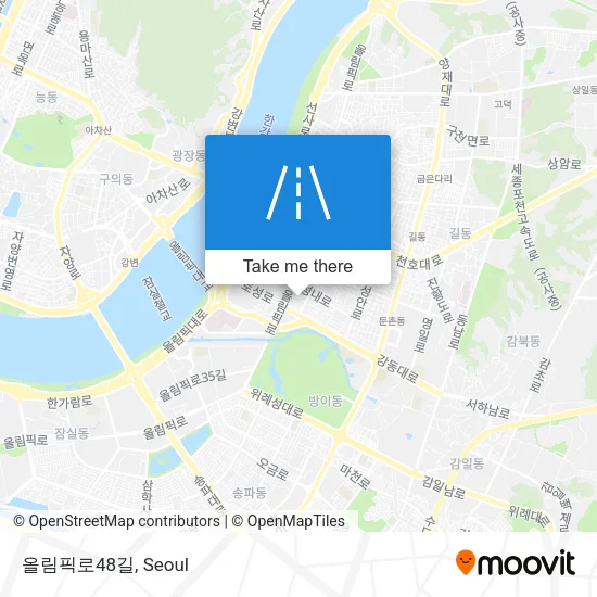 올림픽로48길 map