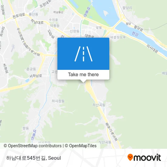 하남대로545번길 map