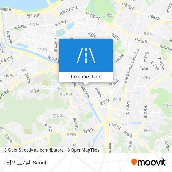 정의로7길 map