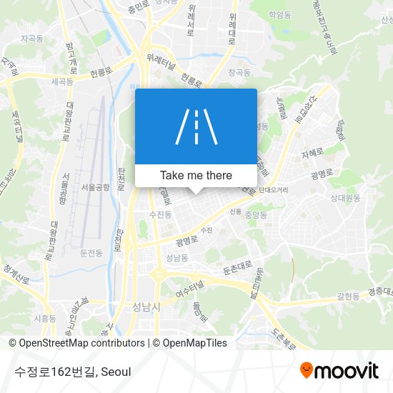 수정로162번길 map
