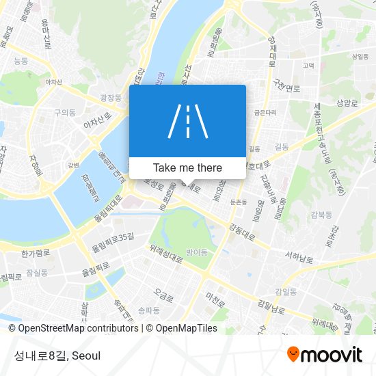성내로8길 map