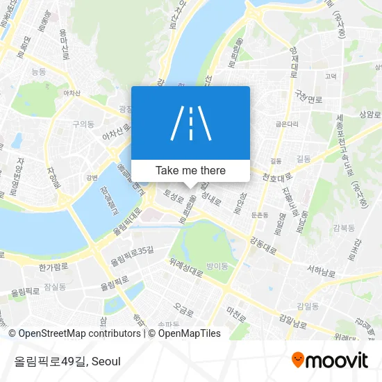 올림픽로49길 map