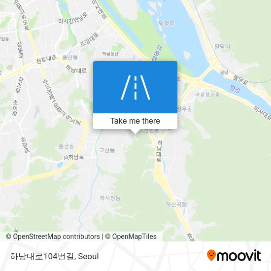 하남대로104번길 map