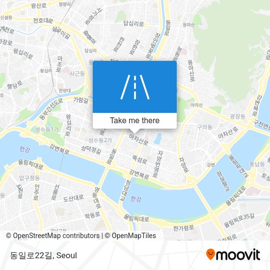 동일로22길 map